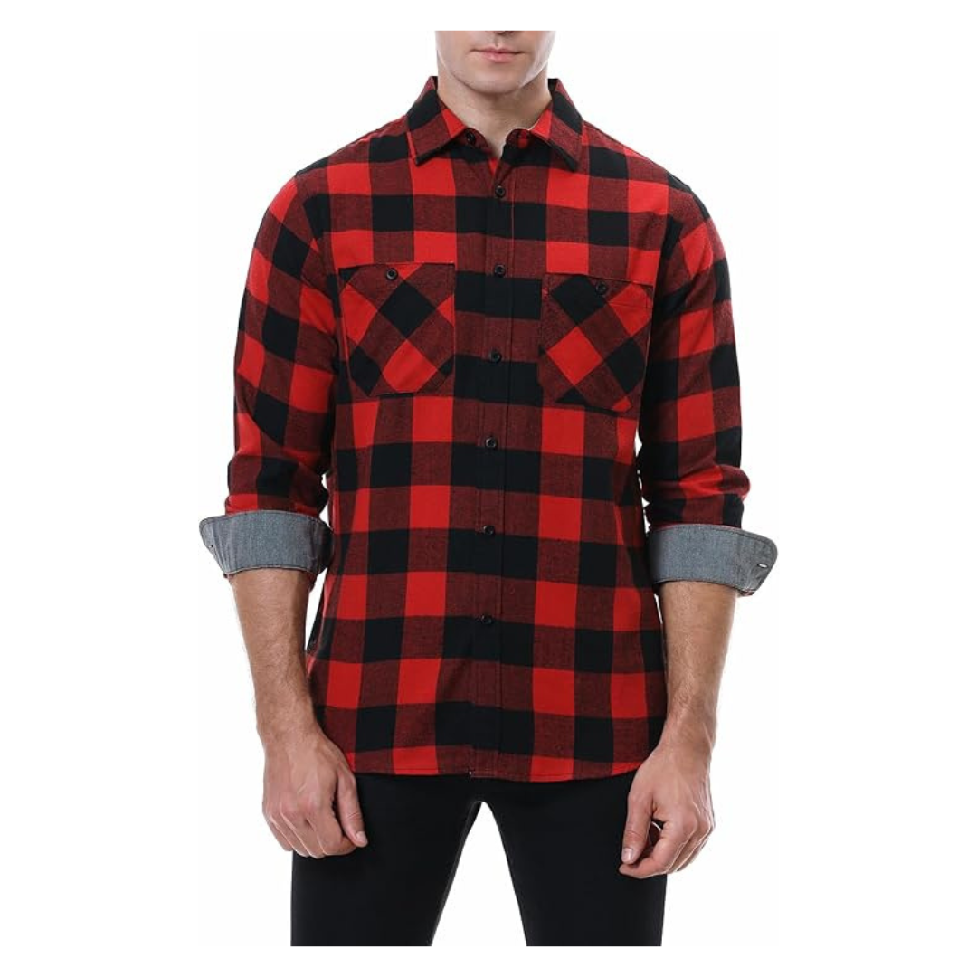 Litteking Men's Flannel Lightweight Shirts