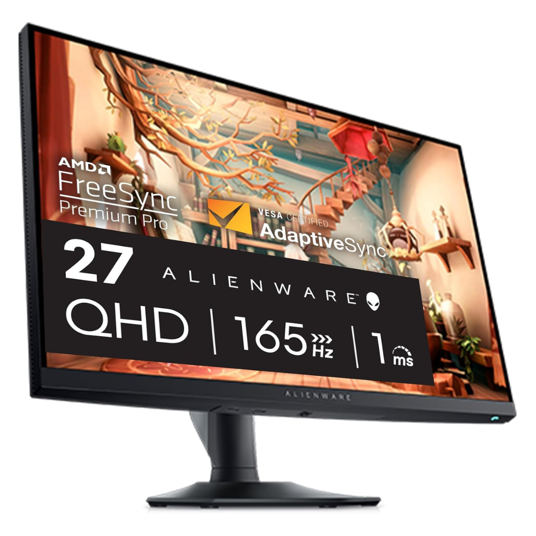 Alienware AW2724DM 27" WQHD 1440p 180Hz 1ms IPS Freesync & G-SYNC Compatible Gaming Monitor