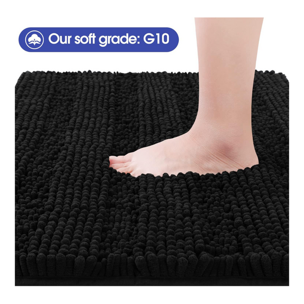 24" x 20" Ultra Soft Bathroom Toilet Contour Rug