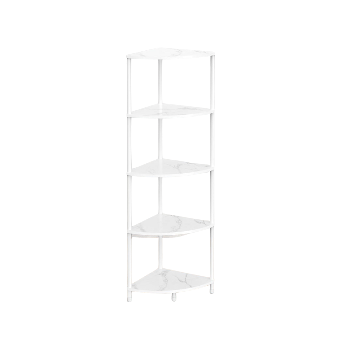 Greatseas 5-Tier Corner 44.1" Kitchen Shelf Organizer With Metal Frame