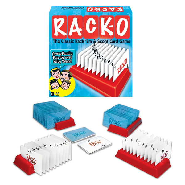 Winning Moves Rack-O Retro package Card Game