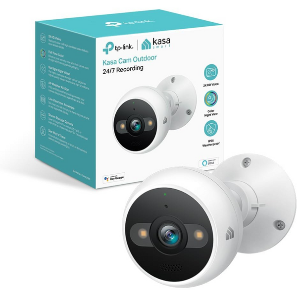 Kasa Smart 4MP 2K Outdoor Starlight Sensor Wired Security Camera