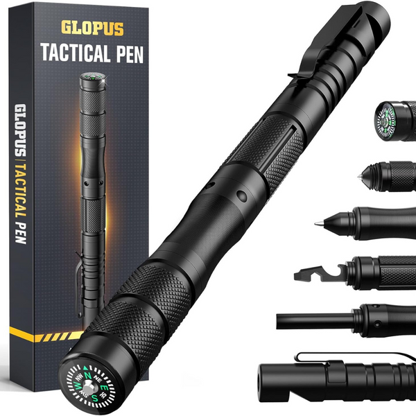 Glopus 9-in-1 Men's Tactical Pen Cool Gadgets