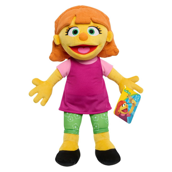 SESAME STREET Just Play Big Hugs 18-Inch Large Plush Julia Doll