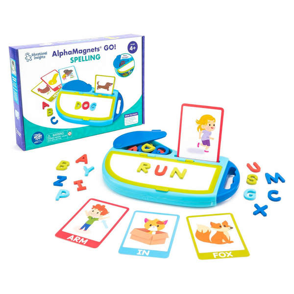 Educational Insights AlphaMagnets GO! Spelling Activity Set