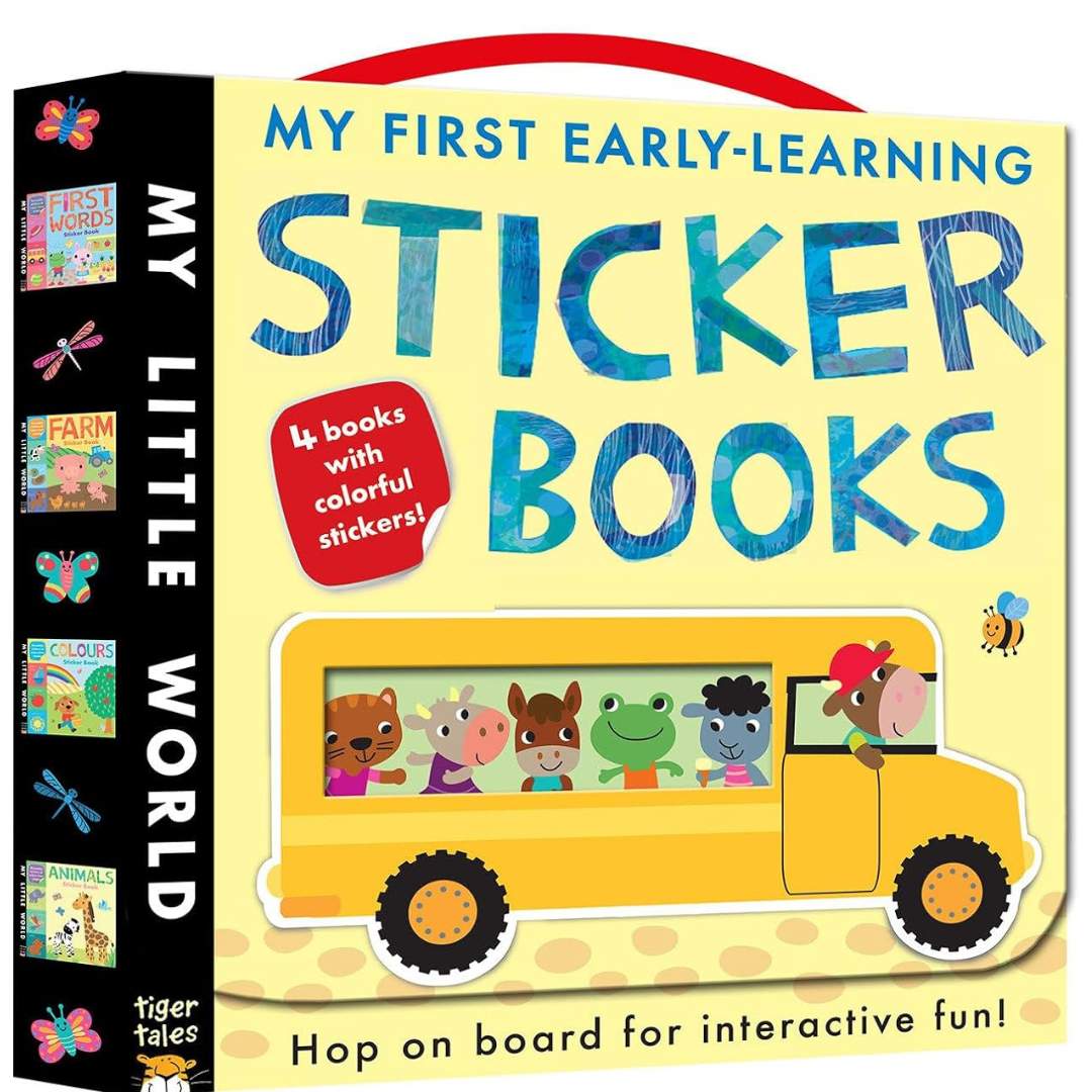 My First Early-Learning Sticker Books Boxed Set