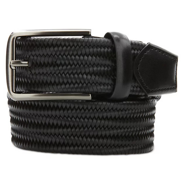 Perry Ellis Portfolio Men's Stretch Braided Belt (2 Colors)