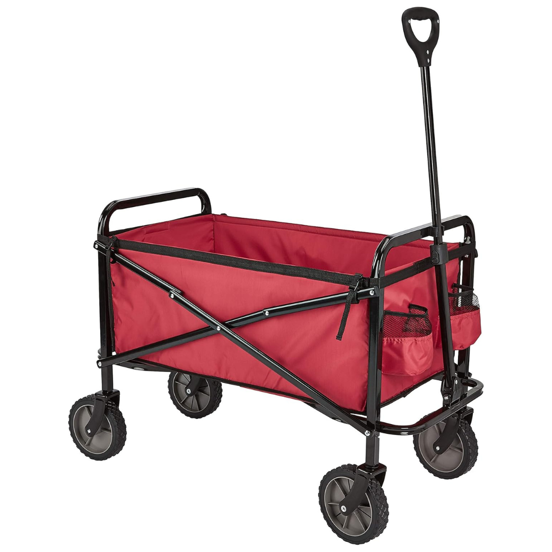 Amazon Basics Collapsible Folding Outdoor Utility Wagon