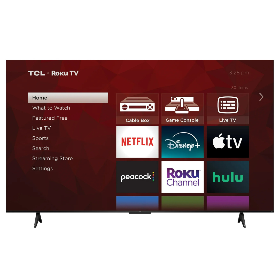 TCL 75S41BR 75" 4K Ultra HDR Smart LED Roku TV (2024)