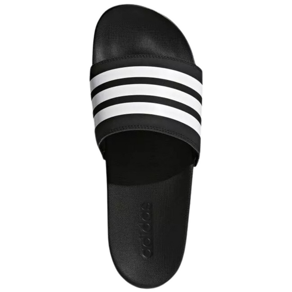 Adidas Men's Adilette Comfort Slides (Various Sizes In Core Black)