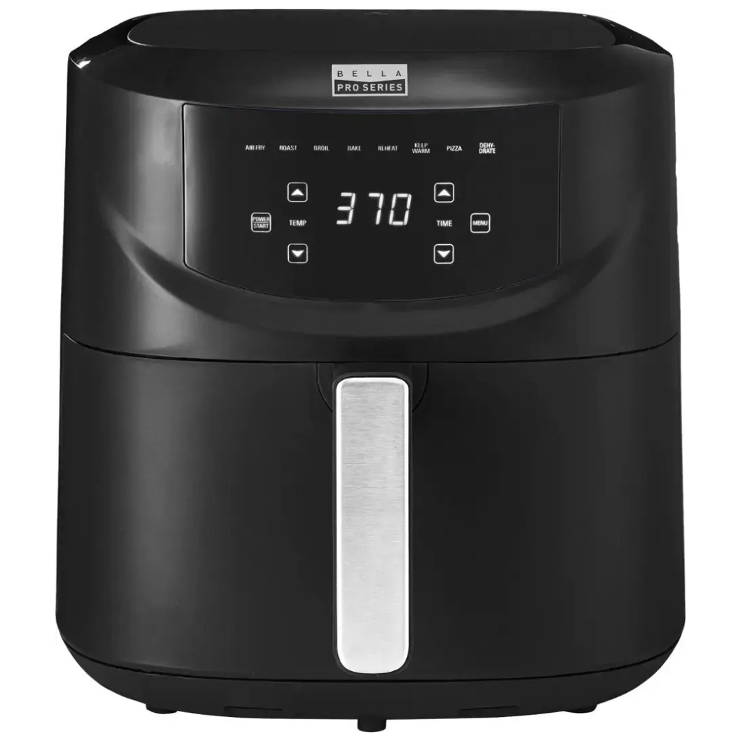 Bella Pro 8-qt. Touchscreen Air Fryer with Divided Basket