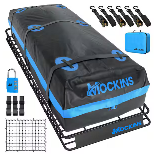 Mockins 84" x 39" x 6" Expandable Rooftop Cargo Carrier