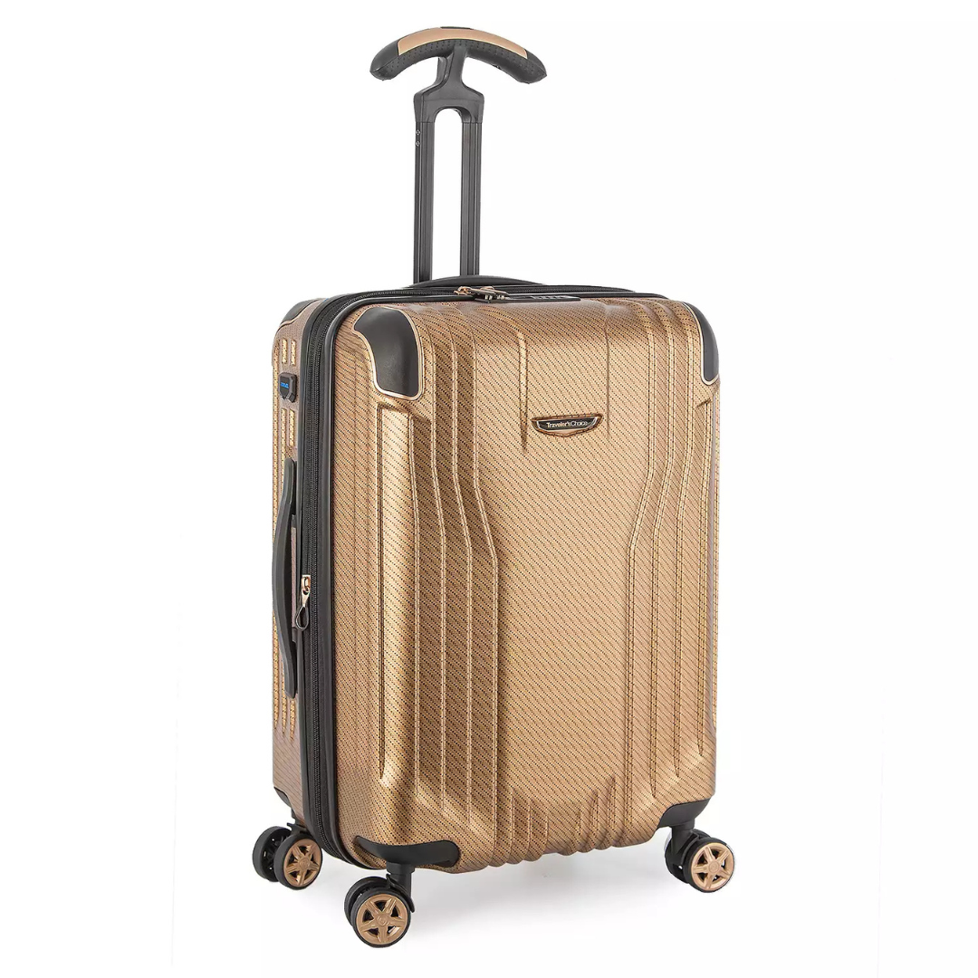 Traveler's Choice Continent Adventurer Polycarbonate 30" Spinner Luggage + $10 Kohls Cash