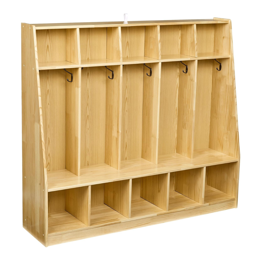 Amazon Basics 5-Section Coat Locker Storage