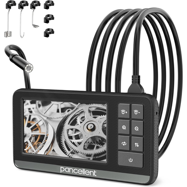 Pancellent 4.3" Industrial HD Digital Borescope with LED & 16.5ft Cable