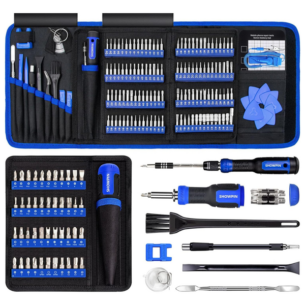 191-Piece Showpin Precision Electronics Screwdriver Set