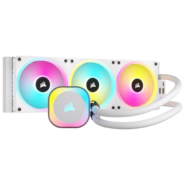 CORSAIR iCUE Link H150i RGB Liquid CPU Cooler With QX120 RGB Fans