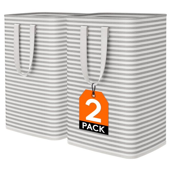 2-Pack Lifewit Laundry Hamper Large Collapsible Laundry Baskets