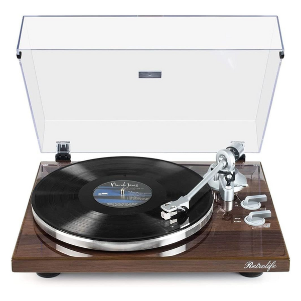 Turntables Belt-Drive Wireless Output Connectivity Record Vinyl Player