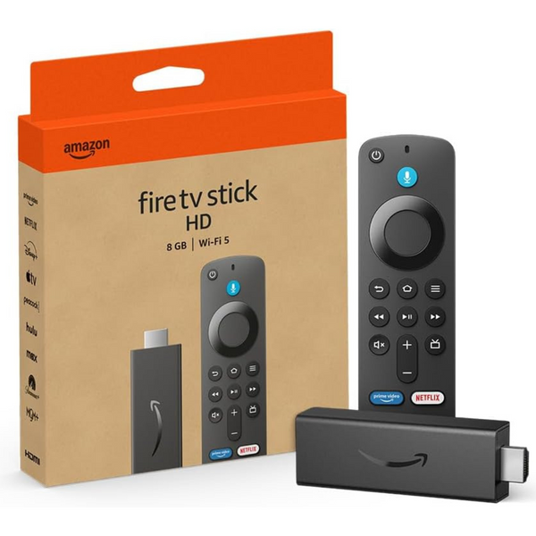 Amazon Fire TV Stick HD (3rd Gen) With Alexa Voice Remote (2024)