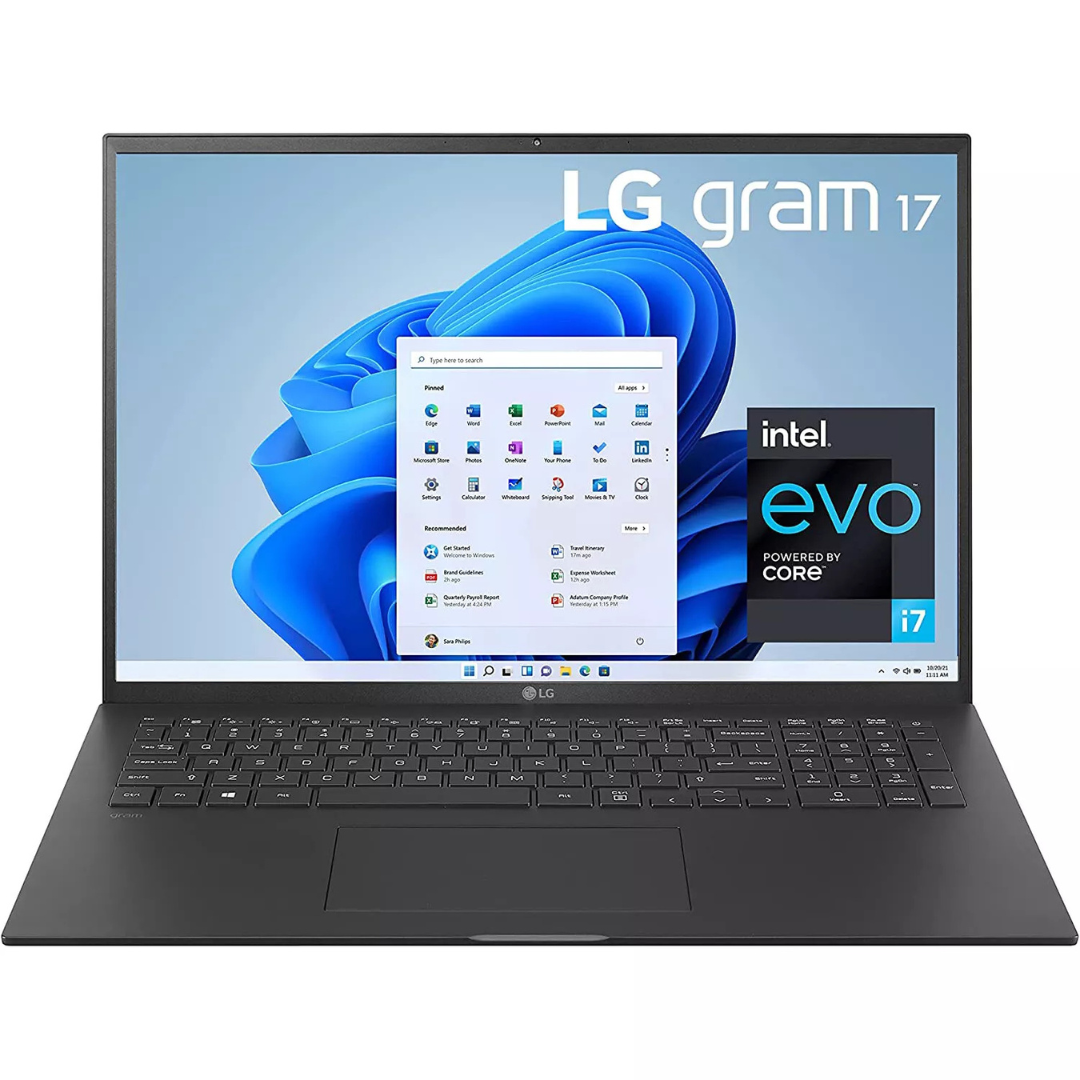 LG Gram 17Z95P 17" WQXGA Laptop (i7-1195G7 / 16GB RAM / 1TB SSD)