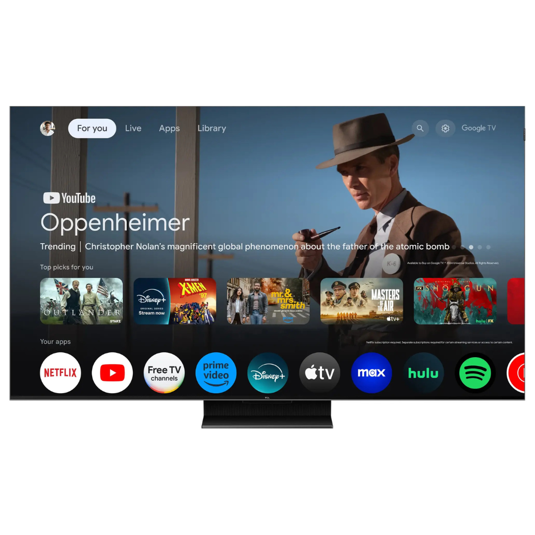 TCL QM7 Series 55" 4K Ultra HDR Smart Mini-LED QLED Google TV