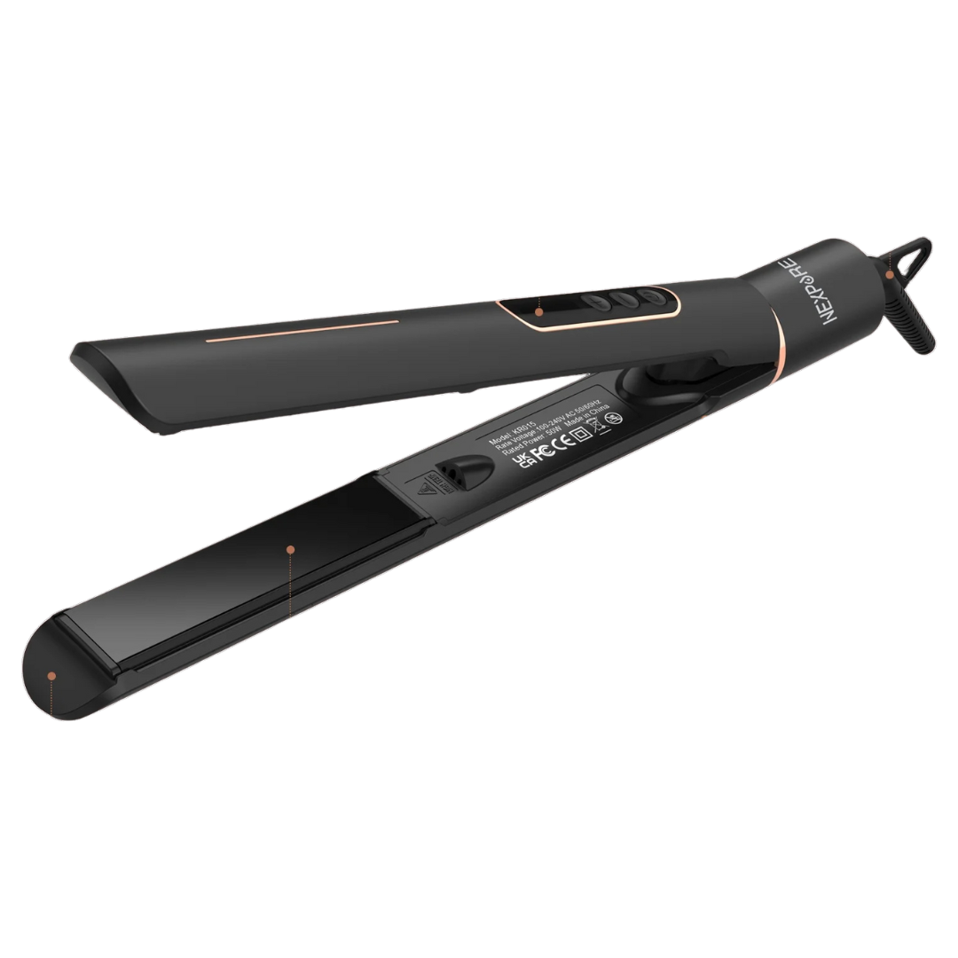 2-In-1 Professional 1" Hair Straightener & Curling Flat Iron