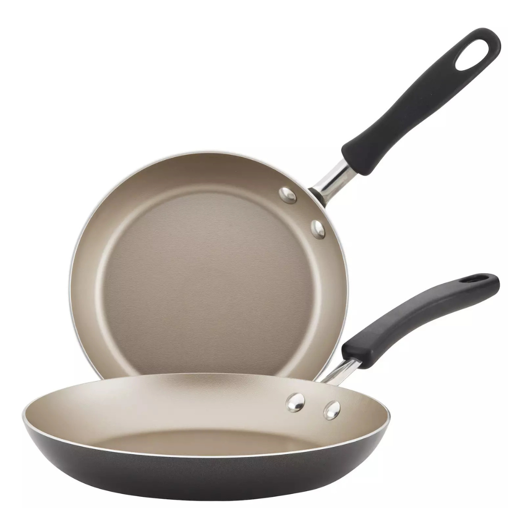 Farberware Cookstart Aluminum DiamondMax Nonstick 2-Piece Skillet Set