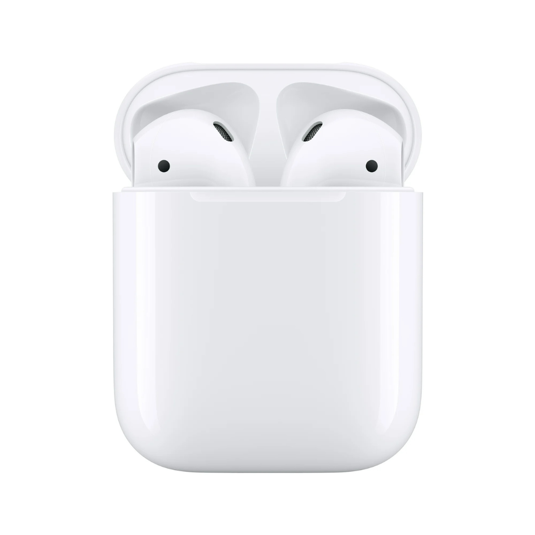 Apple AirPods (2nd Gen) Wireless Earbuds With Lightning Charging Case