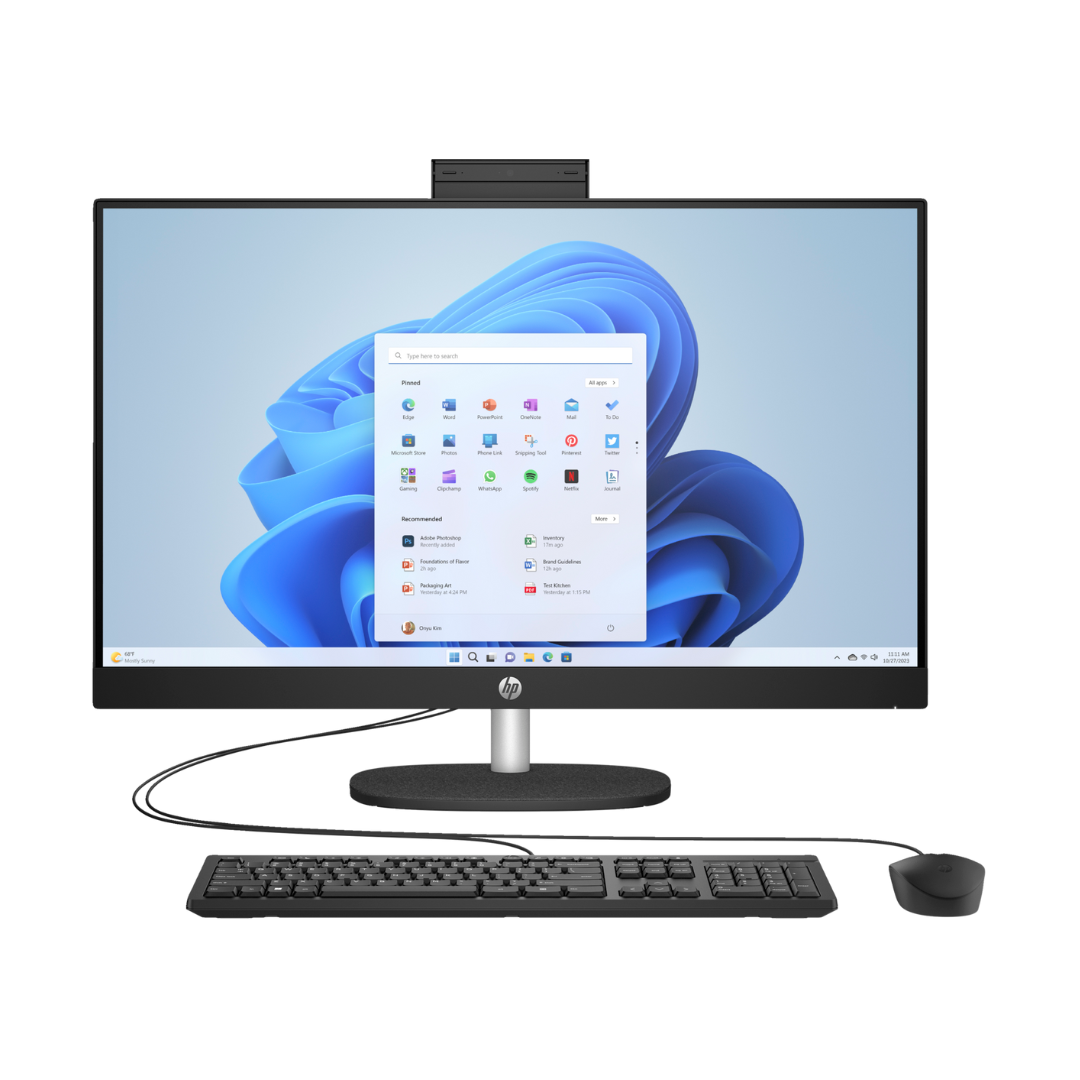 HP 27-cr0000m 27" FHD Touchscreen All-in-One (Ryzen 3 7320U / 8GB RAM / 512GB SSD)