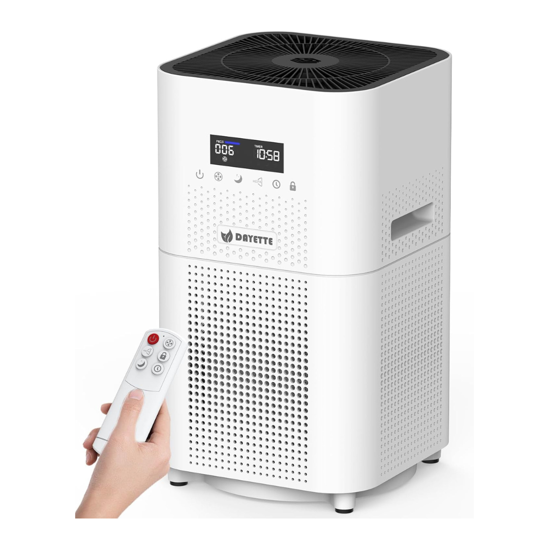 Dayette H14 Ture HEPA Air Purifiers, Up To 3000 Sq Ft With 22dB Sleep Mode