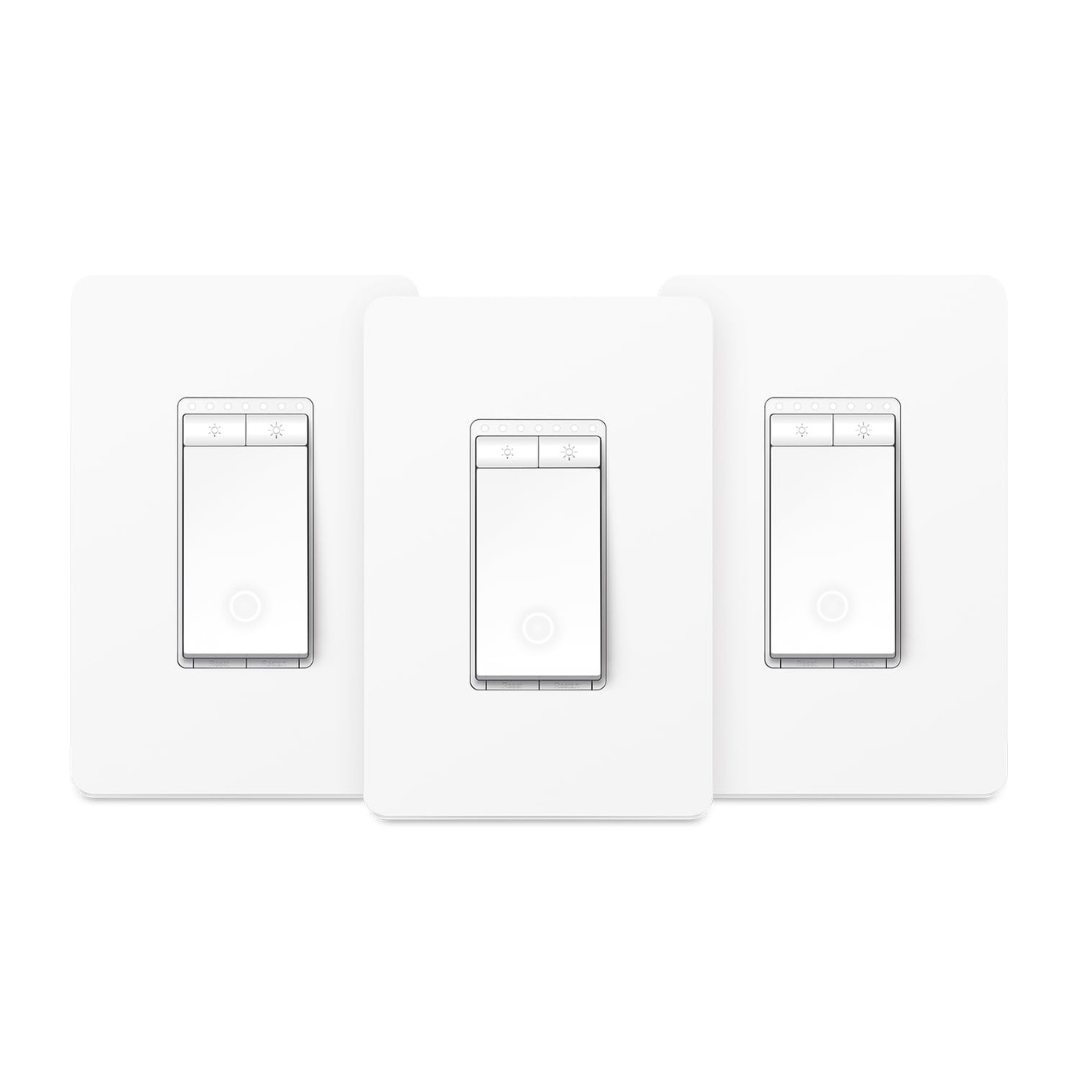 3-Pack TP-LINK Kasa Smart WiFi Dimmer Light Switch