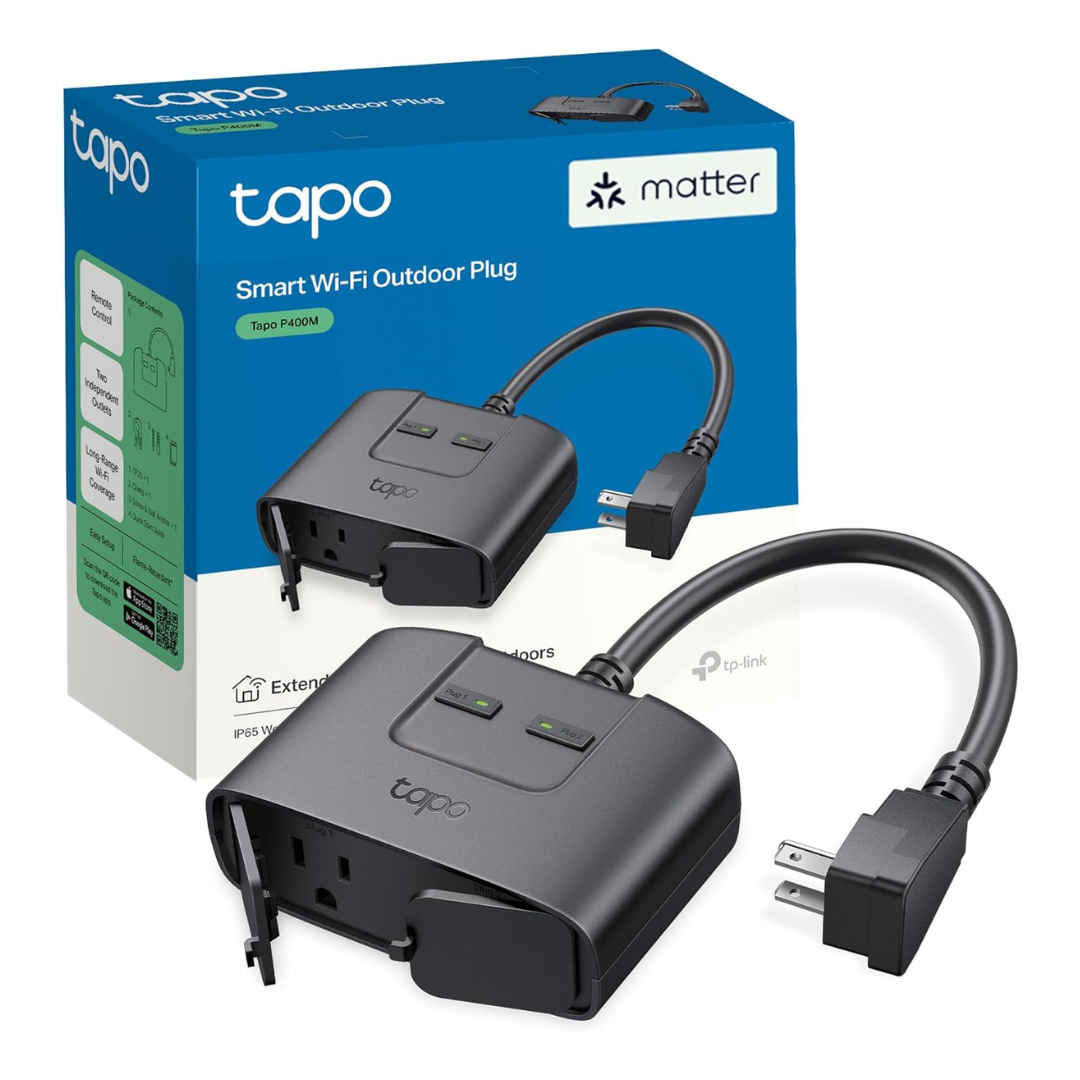 TP-Link Tapo Matter Outdoor Smart Plug