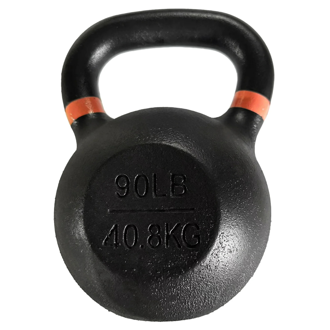 BalanceFrom Powder Coated Cast Iron Kettlebell (90-Lbs Or 100-Lbs)