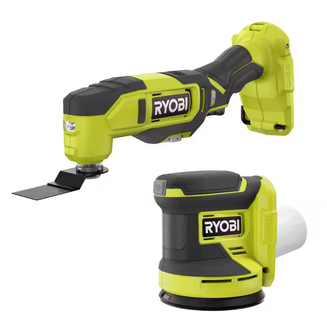 Ryobi ONE+ 18V Cordless 2-Tool Combo Kit With Multi-Tool