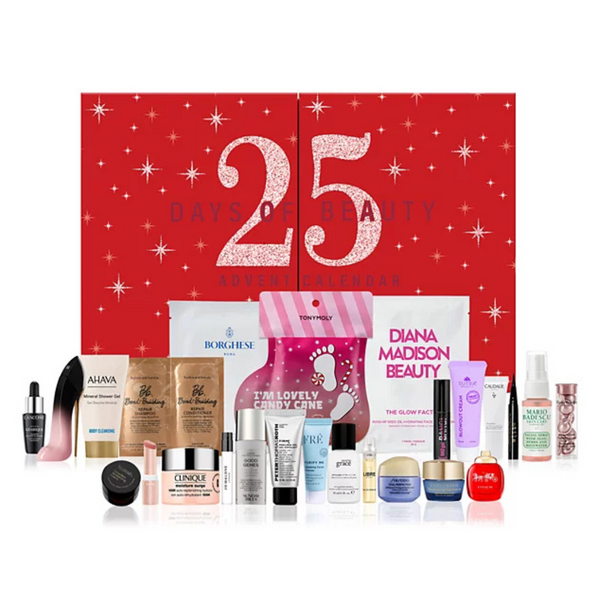 25 Days Of Beauty Advent Calendar (Red)