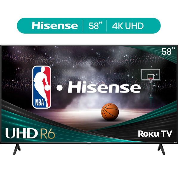 Hisense 58R6E3 58" 4K Ultra HDR LED Roku TV