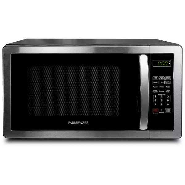 Farberware 1000-Watt Stainless Steel Microwave Oven