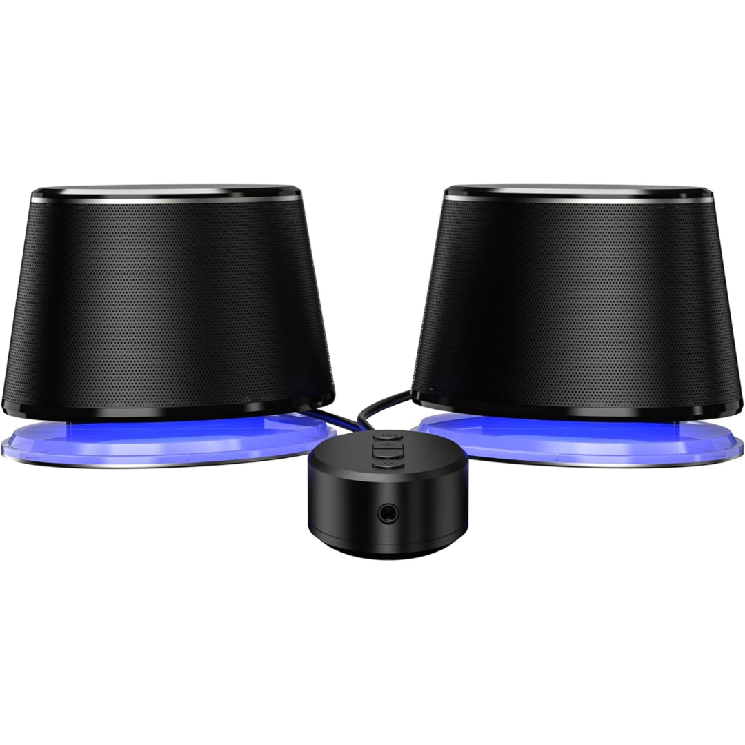 Amazon Basics Bluetooth and USB Computer Speakers