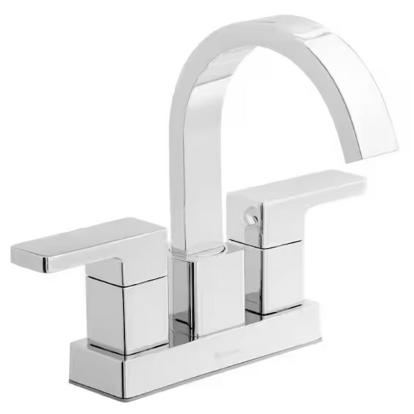 4"Centerset Double-Handle High-Arc Bathroom Faucet