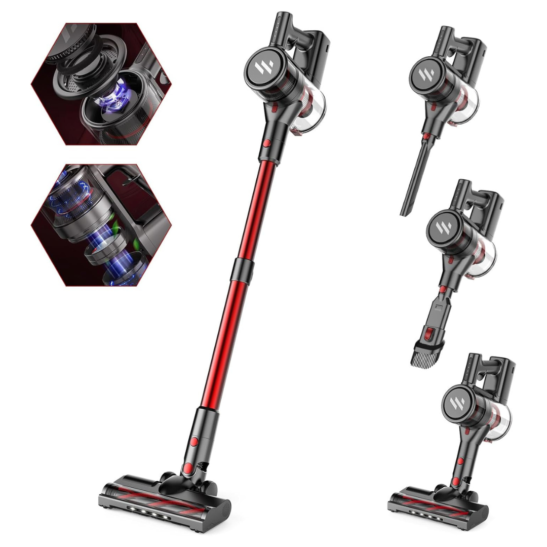 80000 RPM High-Speed Cordless Vacuum Cleaner with Super Suction