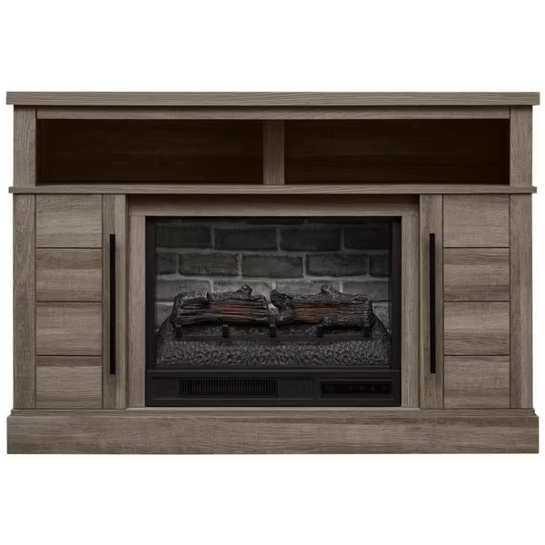 StyleWell Wolcott 48" Freestanding Electric Fireplace TV Stand