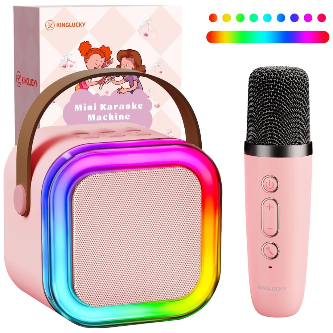 Kinglucky TOP Mini Karaoke Machine for Kids