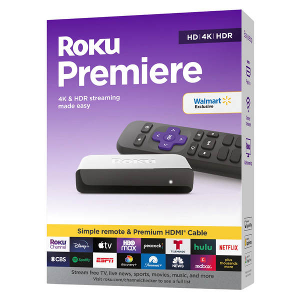 Roku Premiere 4K/HDR Streaming Media Player