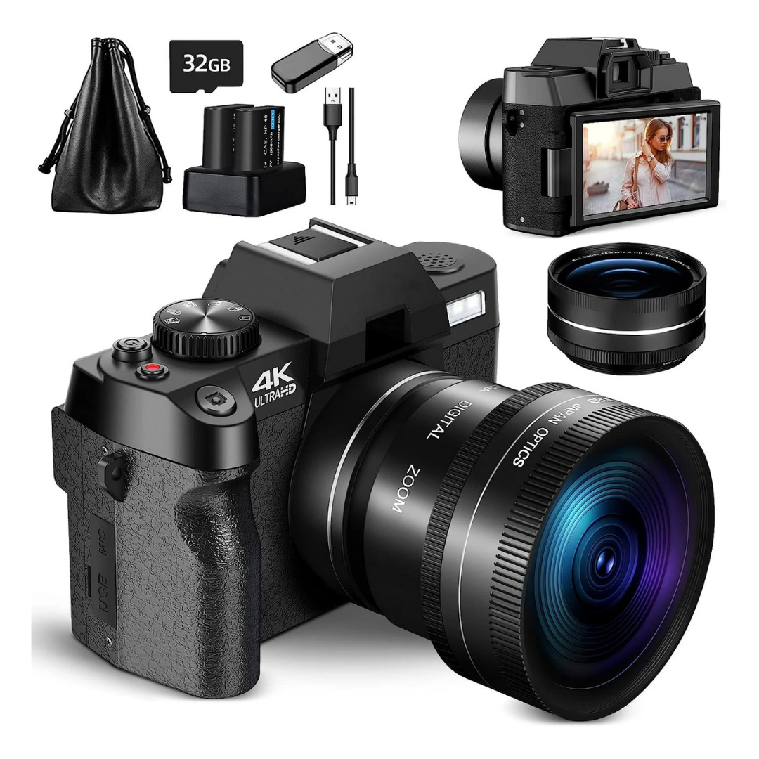 NBD Digital Camera 4K Ultra HD 48MP All-in-One Vlogging Camera