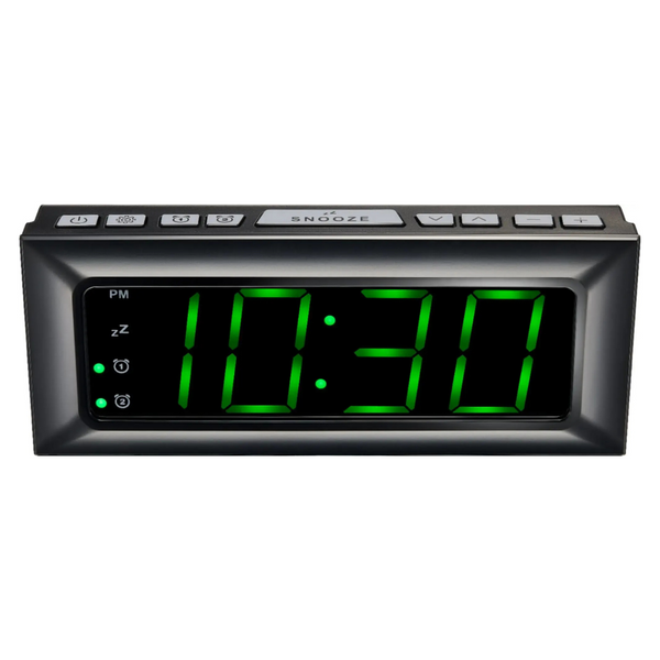 Best Buy Essentials BE-CLOPP3 Digital AM / FM Dual Alarm Clock