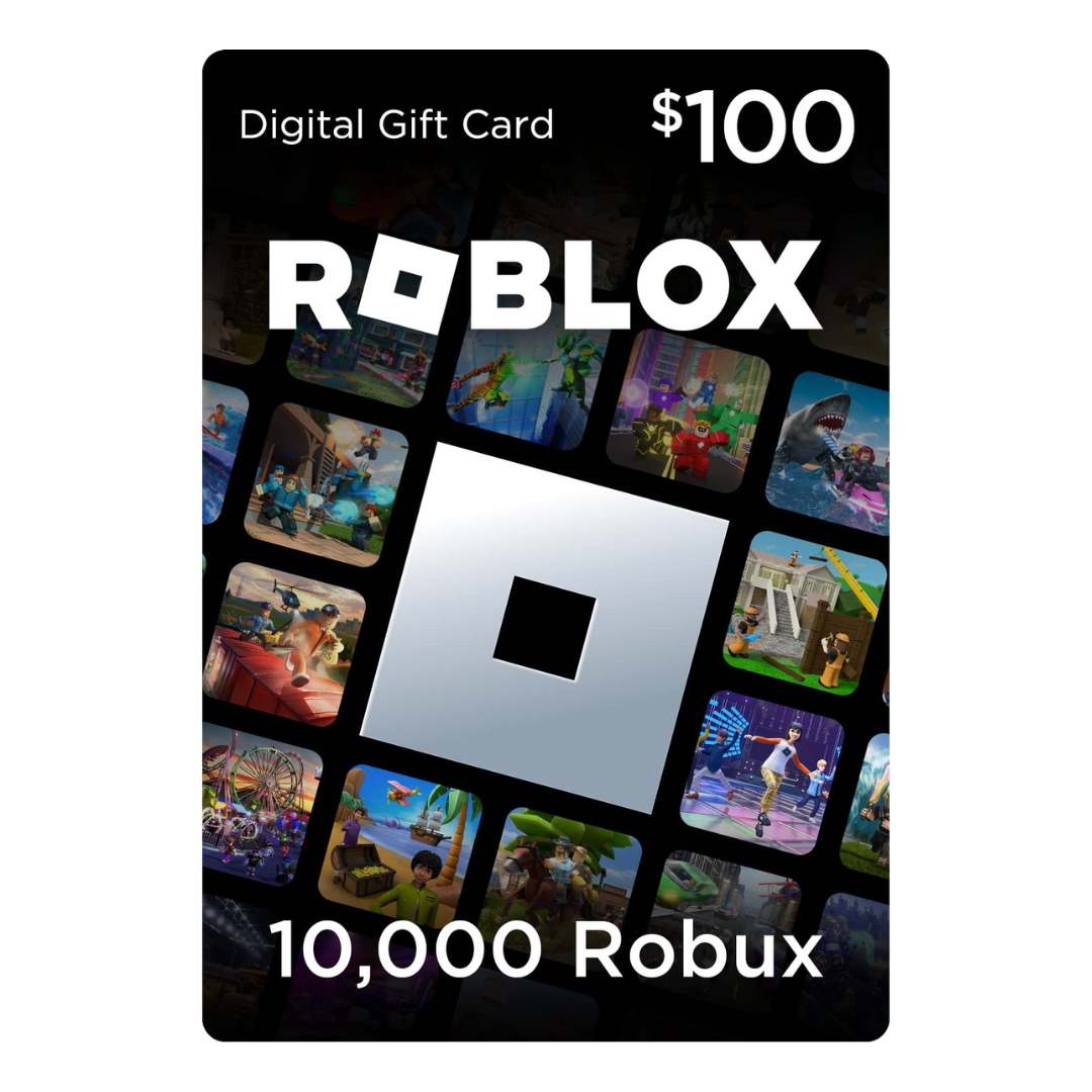 Roblox Digital Gift Code For 10,000 Robux