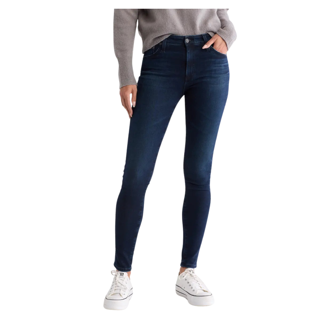 AG The Farrah Mid Rise Skinny Jeans (2 Color)