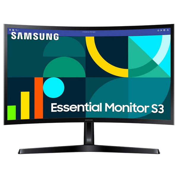 Samsung Essential S3 Series 24" Curved FHD 100Hz 4ms Monitor