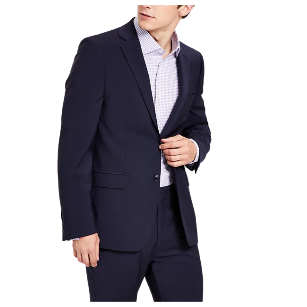 Calvin Klein Men’s Skinny-Fit Infinite Stretch Suit Jacket